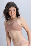 Zivame Double Layered Non Wired 3/4th Coverage Tshirt Bra (Pack of 2) - Multicolor — thumbnail 3